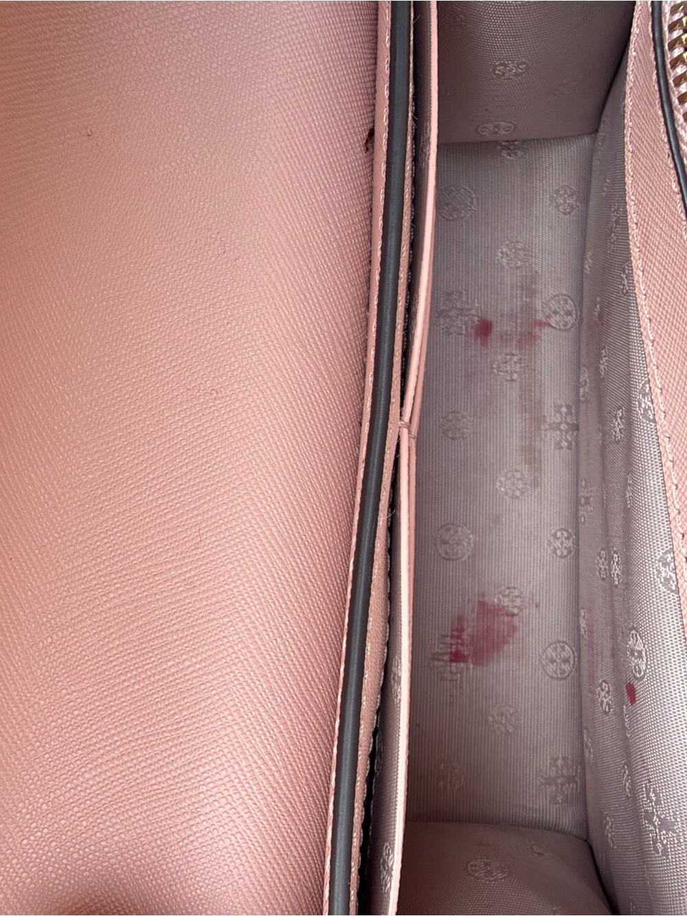 Tory Burch Powder Pink Leather Top-Handle Crossbody with Gold Hardware - Picture 10 of 14